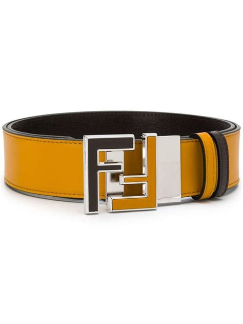 double f fendi belt|Fendi belt silver buckle.